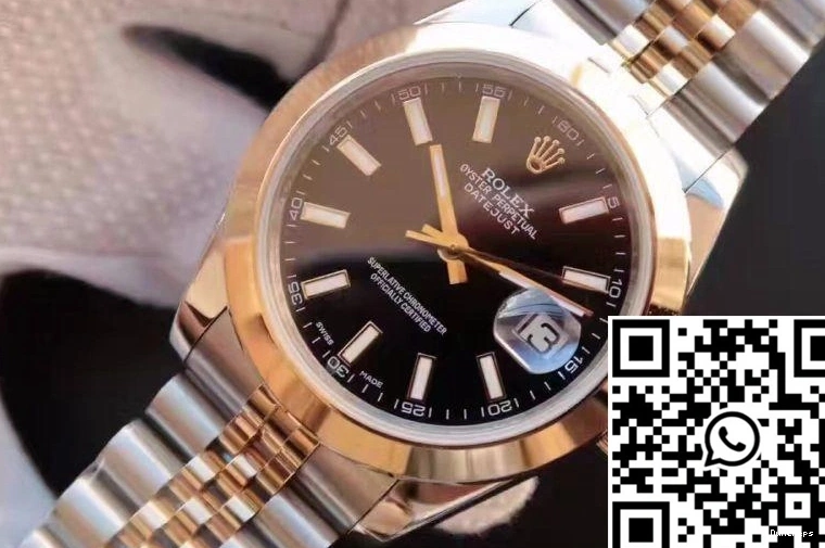 Rolex Gold 126303 Wrapped Black Datejust Dial 41 0428